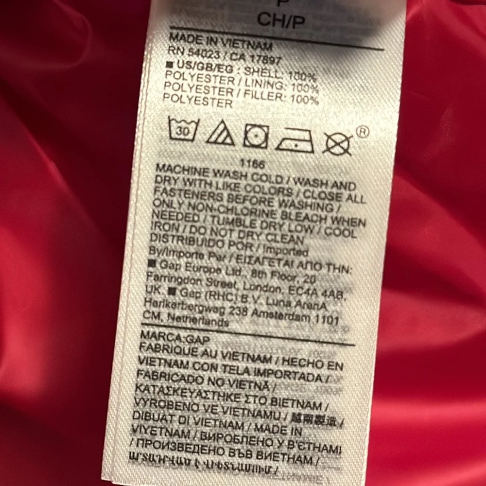 GAP Big Puff Cinched Jacket Puffer Coat - Picture 8 of 9